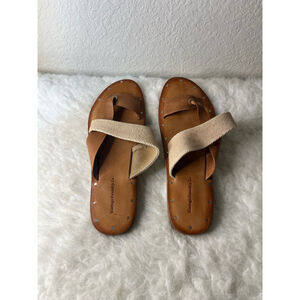 Vintage Foundry Co Althea Leather Sandals Women Size 9